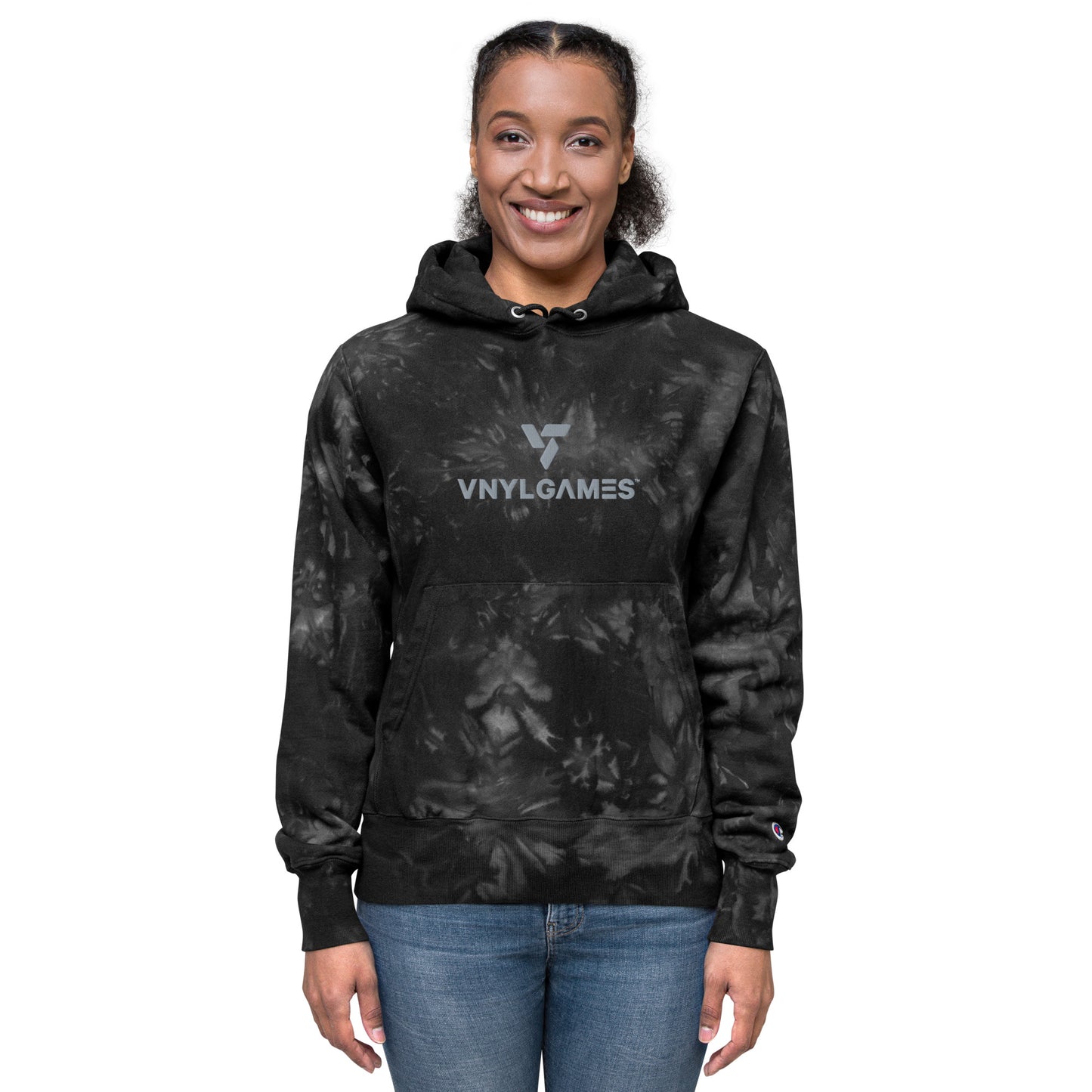 Unisex Champion tie-dye hoodie