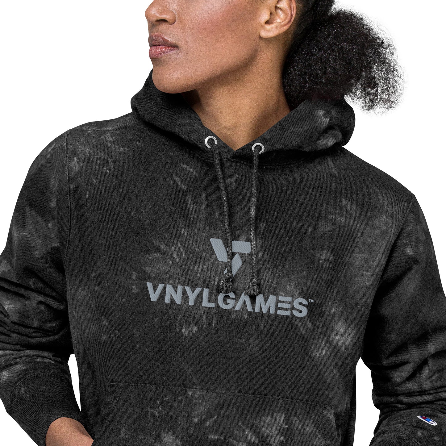 Unisex Champion tie-dye hoodie